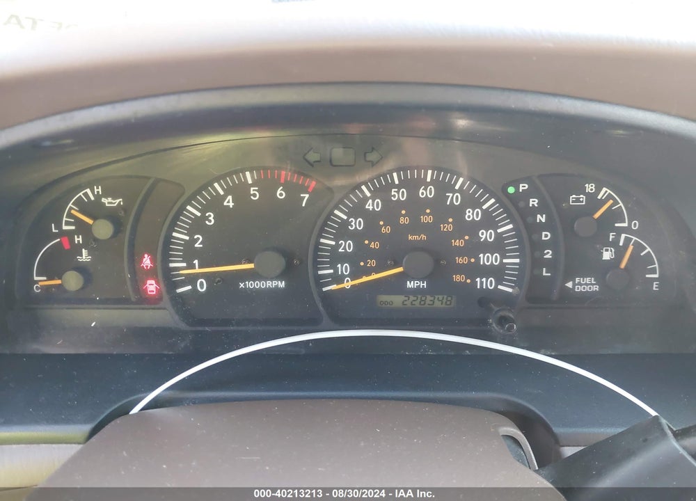2002 TOYOTA TUNDRA SR5 V8 VIN: 5TBRT34192S281095