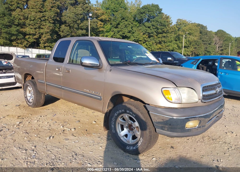 2002 TOYOTA TUNDRA SR5 V8 VIN: 5TBRT34192S281095
