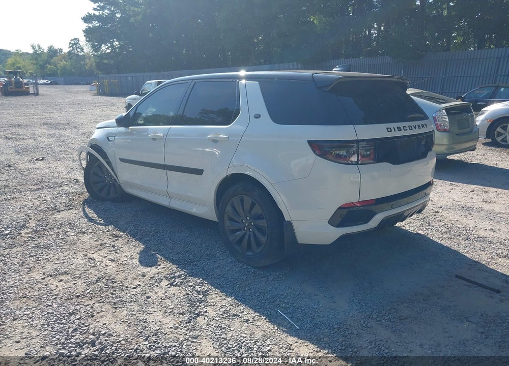 2022 LAND ROVER DISCOVERY SPORT S R-DYNAMIC VIN: SALCT2FX4NH910062