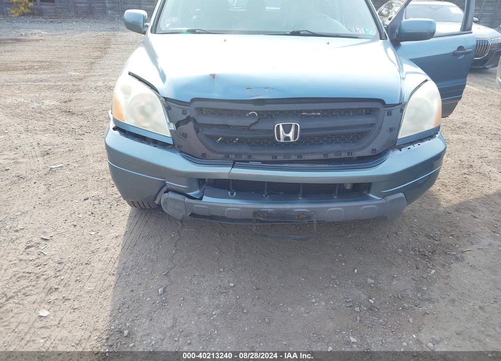 2005 HONDA PILOT EX-L VIN: 5FNYF18595B054784