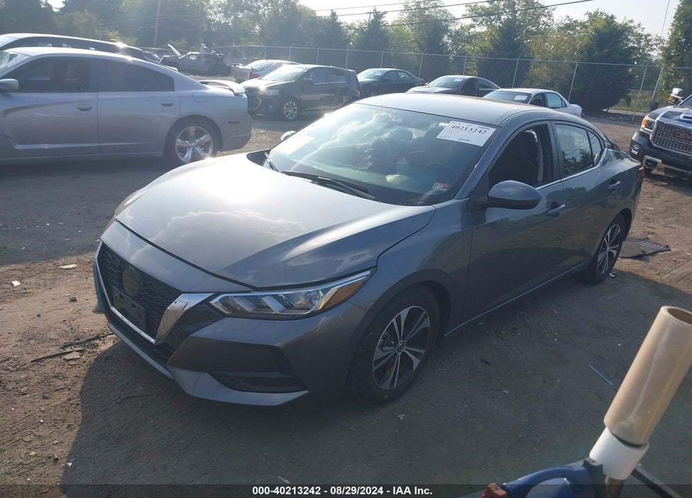 2022 NISSAN SENTRA SV XTRONIC CVT VIN: 3N1AB8CV1NY312073