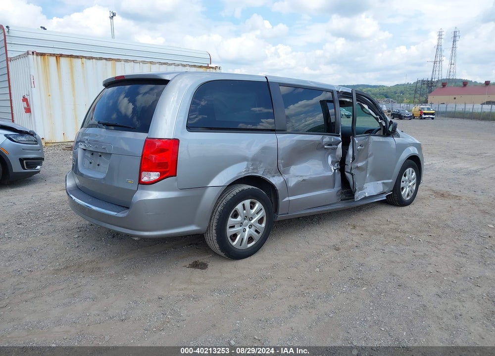 2018 DODGE GRAND CARAVAN SE VIN: 2C4RDGBG2JR356505