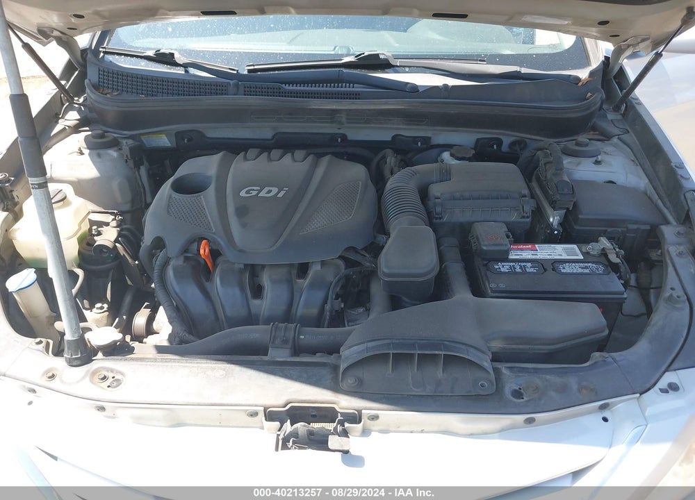 2013 HYUNDAI SONATA GLS VIN: 5NPEB4AC8DH652602