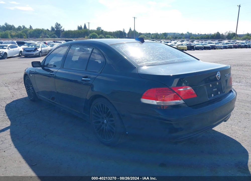2008 BMW 750LI VIN: WBAHN83548DT81170