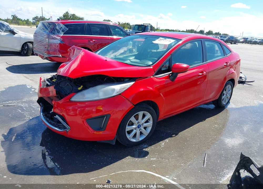 2012 FORD FIESTA SE VIN: 3FADP4BJ0CM103260