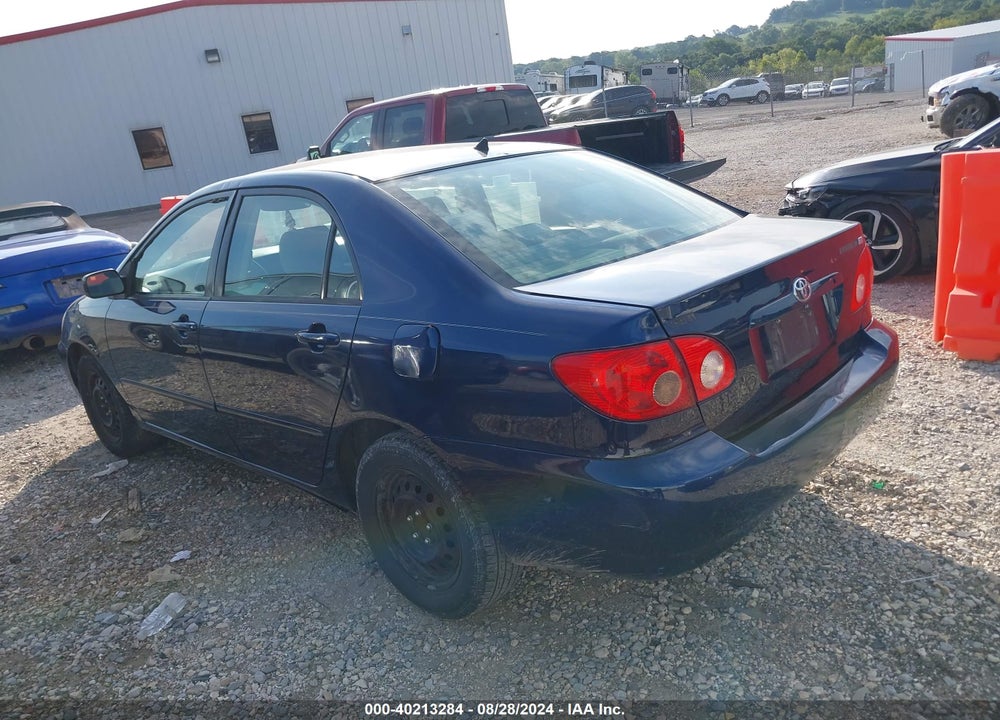 2005 TOYOTA COROLLA LE VIN: 2T1BR30E15C411240