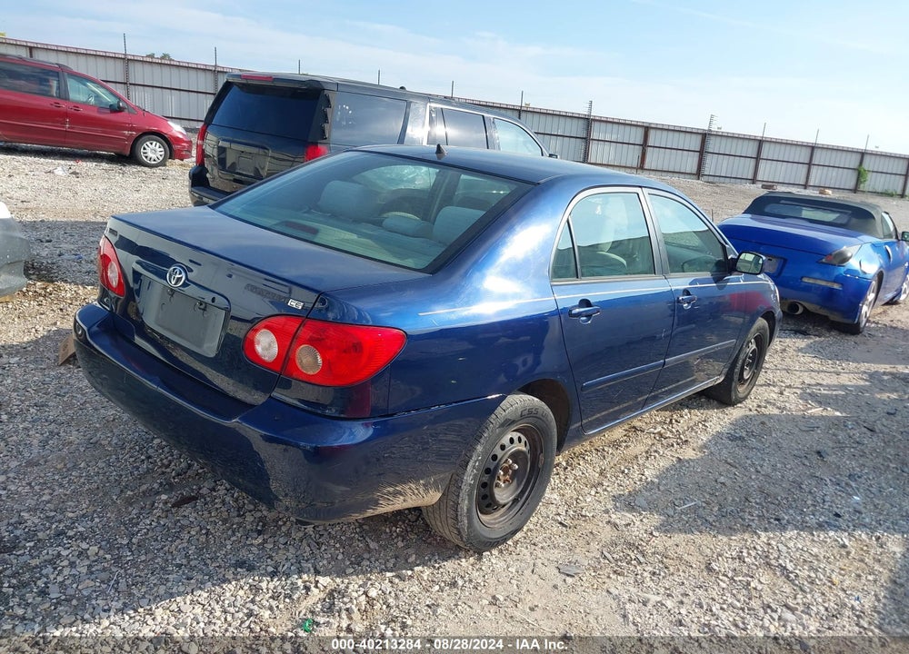 2005 TOYOTA COROLLA LE VIN: 2T1BR30E15C411240
