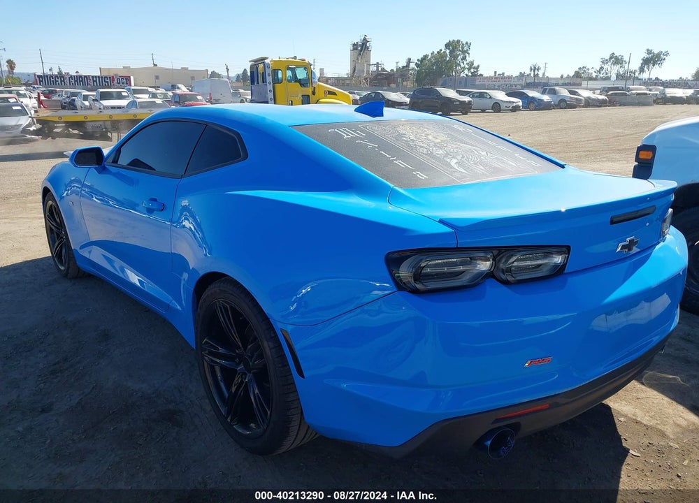 2023 CHEVROLET CAMARO RWD 2LT VIN: 1G1FD1RX6P0120330