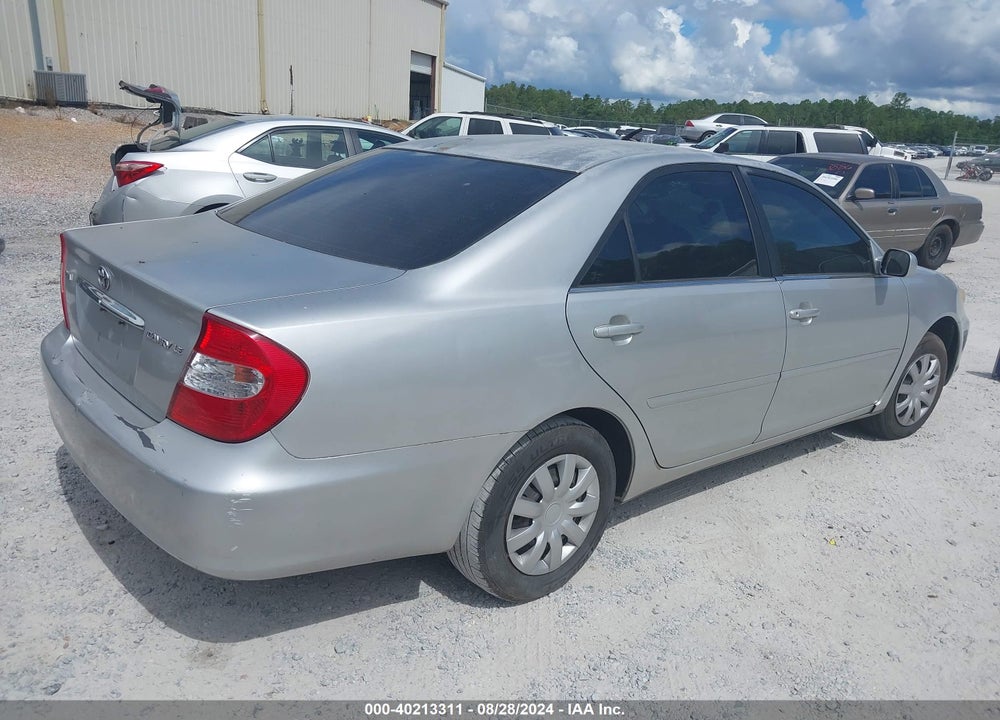 2004 TOYOTA CAMRY LE VIN: 4T1BE32K04U909795