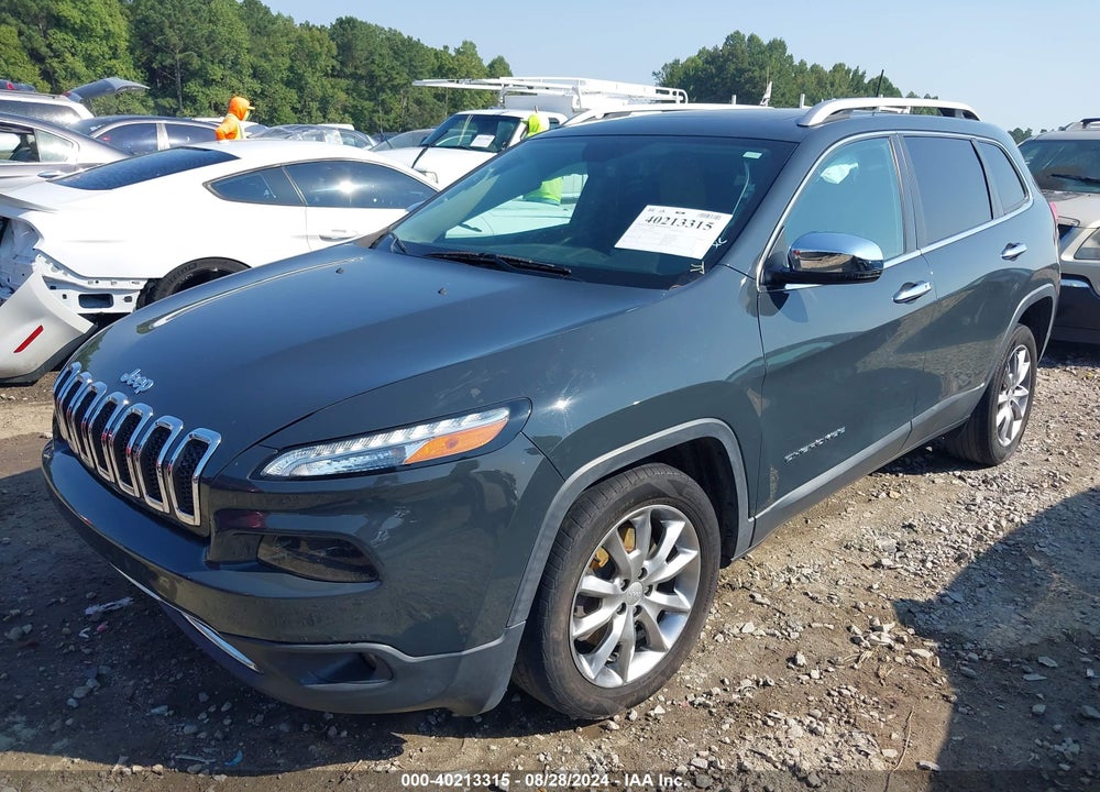 2018 JEEP CHEROKEE LIMITED FWD VIN: 1C4PJLDB6JD580485