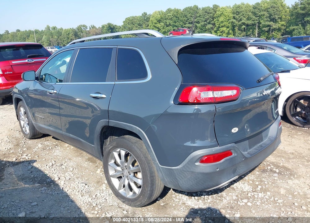 2018 JEEP CHEROKEE LIMITED FWD VIN: 1C4PJLDB6JD580485