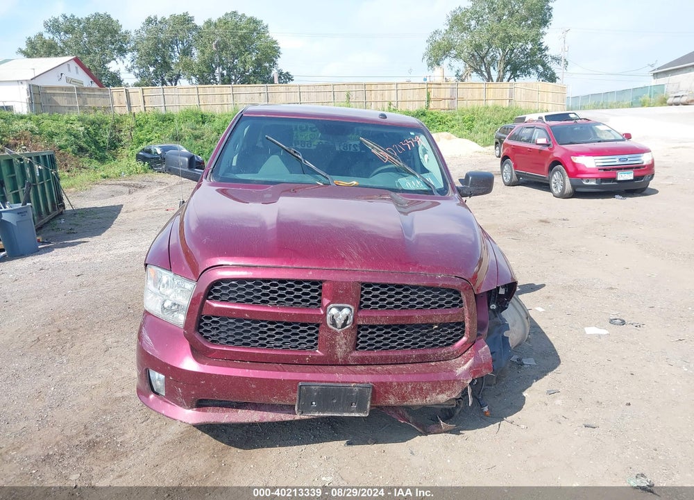 2018 RAM 1500 EXPRESS 4X4 5'7 BOX VIN: 3C6RR7KT2JG137958
