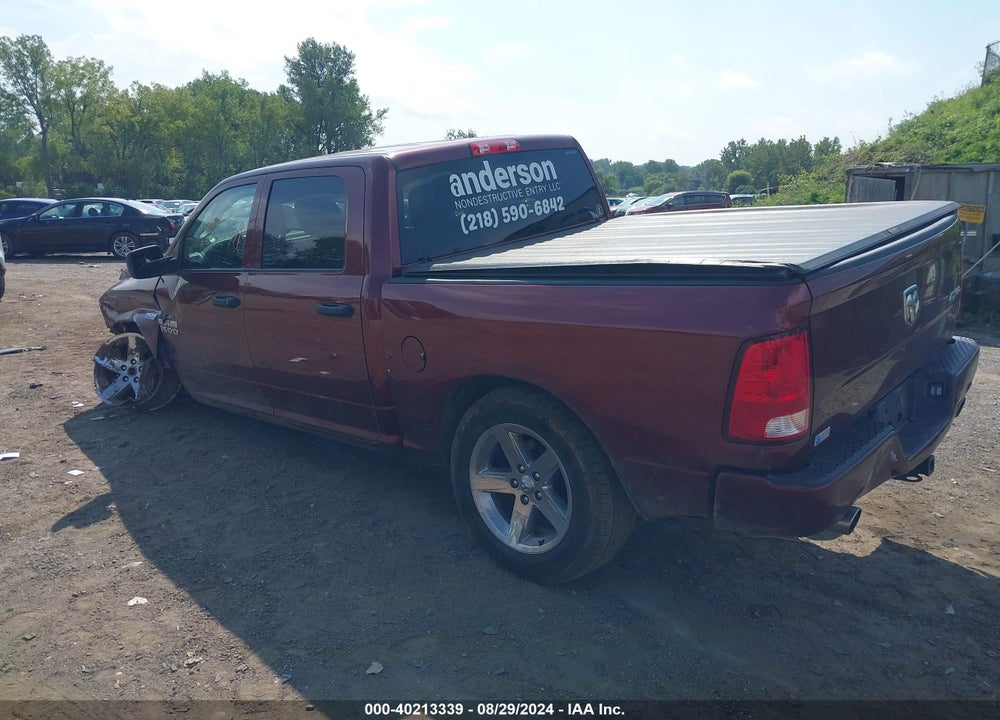 2018 RAM 1500 EXPRESS 4X4 5'7 BOX VIN: 3C6RR7KT2JG137958