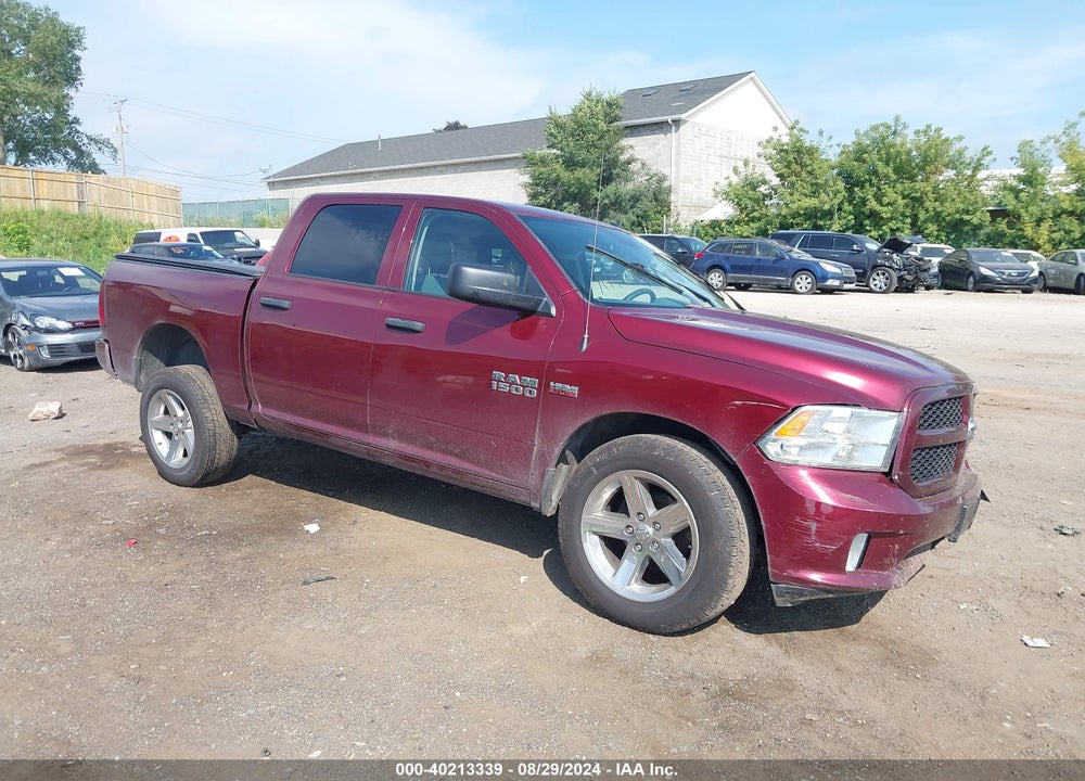 2018 RAM 1500 EXPRESS 4X4 5'7 BOX VIN: 3C6RR7KT2JG137958