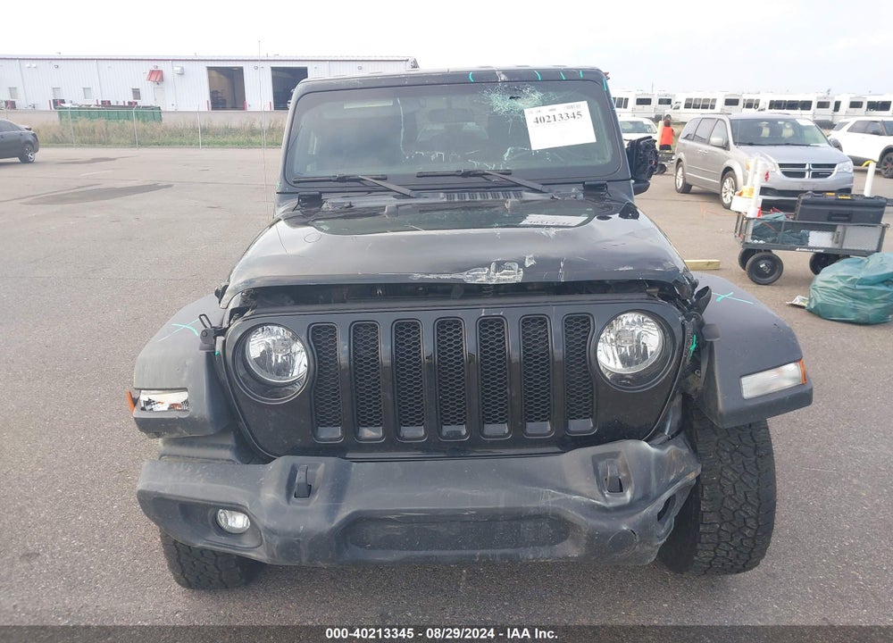 2022 JEEP WRANGLER UNLIMITED SPORT ALTITUDE 4X4 VIN: 1C4HJXDG9NW163539