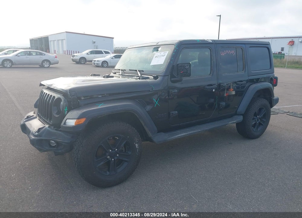 2022 JEEP WRANGLER UNLIMITED SPORT ALTITUDE 4X4 VIN: 1C4HJXDG9NW163539