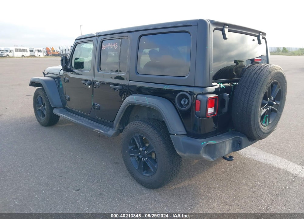 2022 JEEP WRANGLER UNLIMITED SPORT ALTITUDE 4X4 VIN: 1C4HJXDG9NW163539