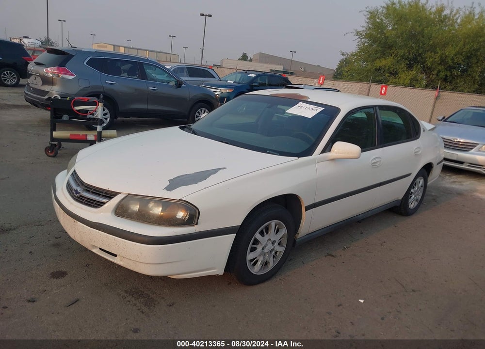 2003 CHEVROLET IMPALA VIN: 2G1WF52E439388318