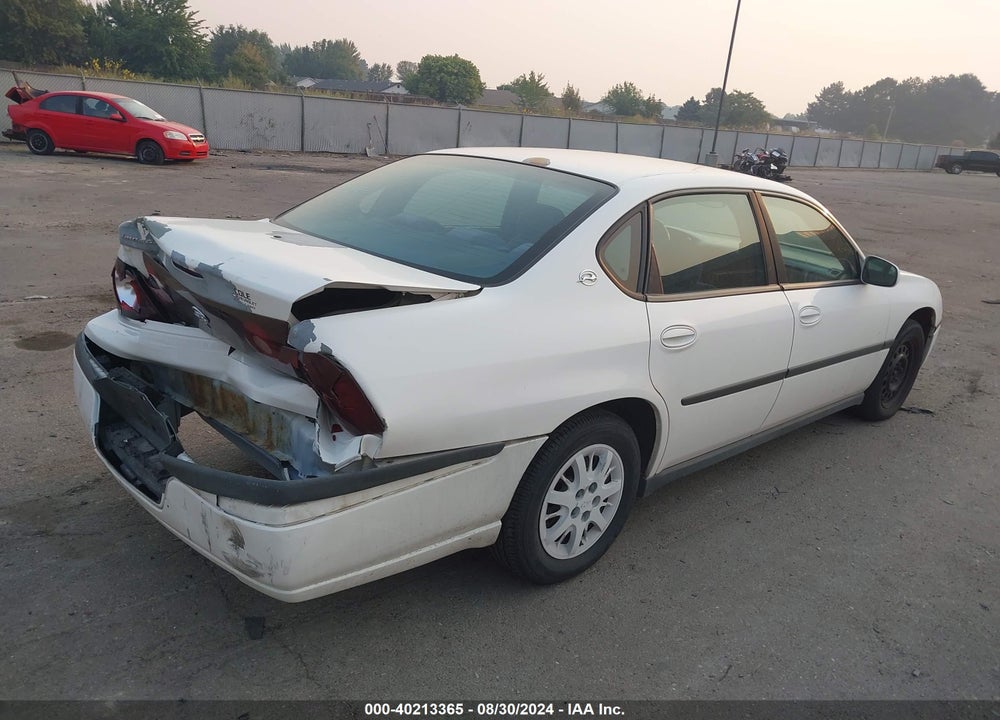 2003 CHEVROLET IMPALA VIN: 2G1WF52E439388318