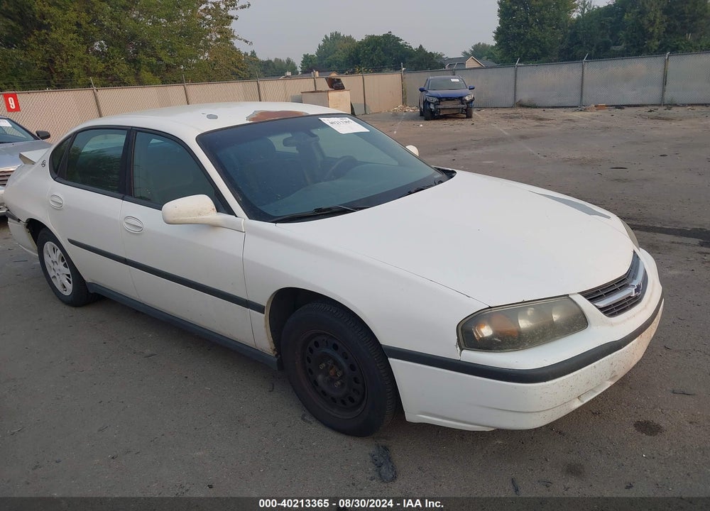 2003 CHEVROLET IMPALA VIN: 2G1WF52E439388318
