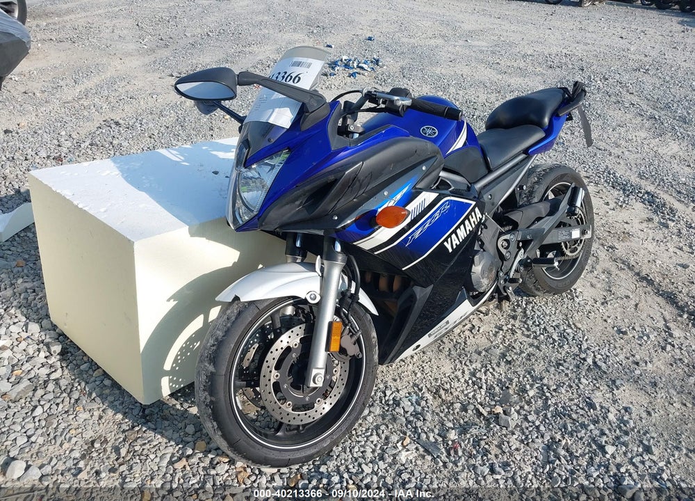 2013 YAMAHA FZ6 R VIN: JYARJ18E3DA012021