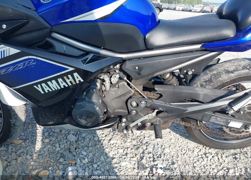 2013 YAMAHA FZ6 R VIN: JYARJ18E3DA012021