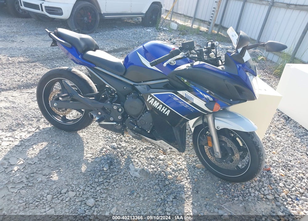 2013 YAMAHA FZ6 R VIN: JYARJ18E3DA012021