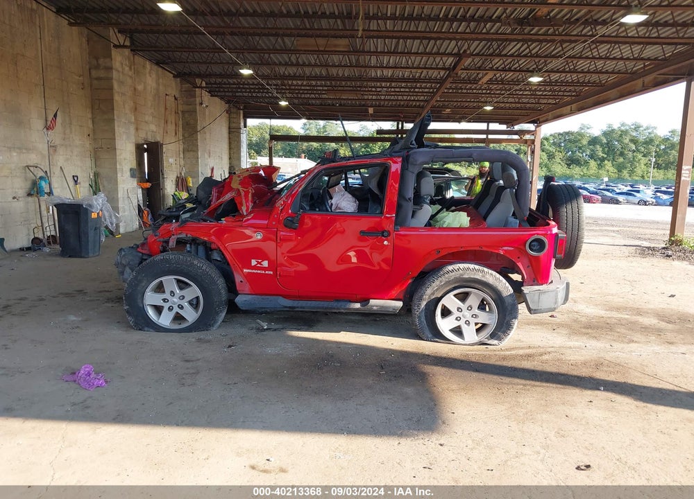 2007 JEEP WRANGLER X VIN: 1J4FA24147L110560