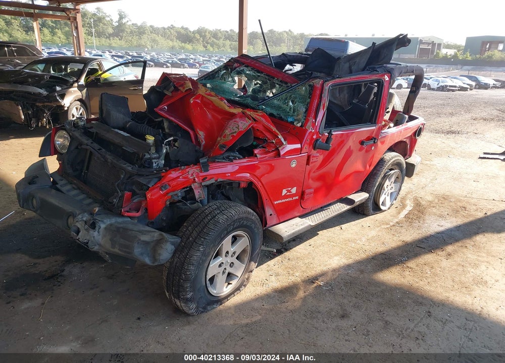 2007 JEEP WRANGLER X VIN: 1J4FA24147L110560