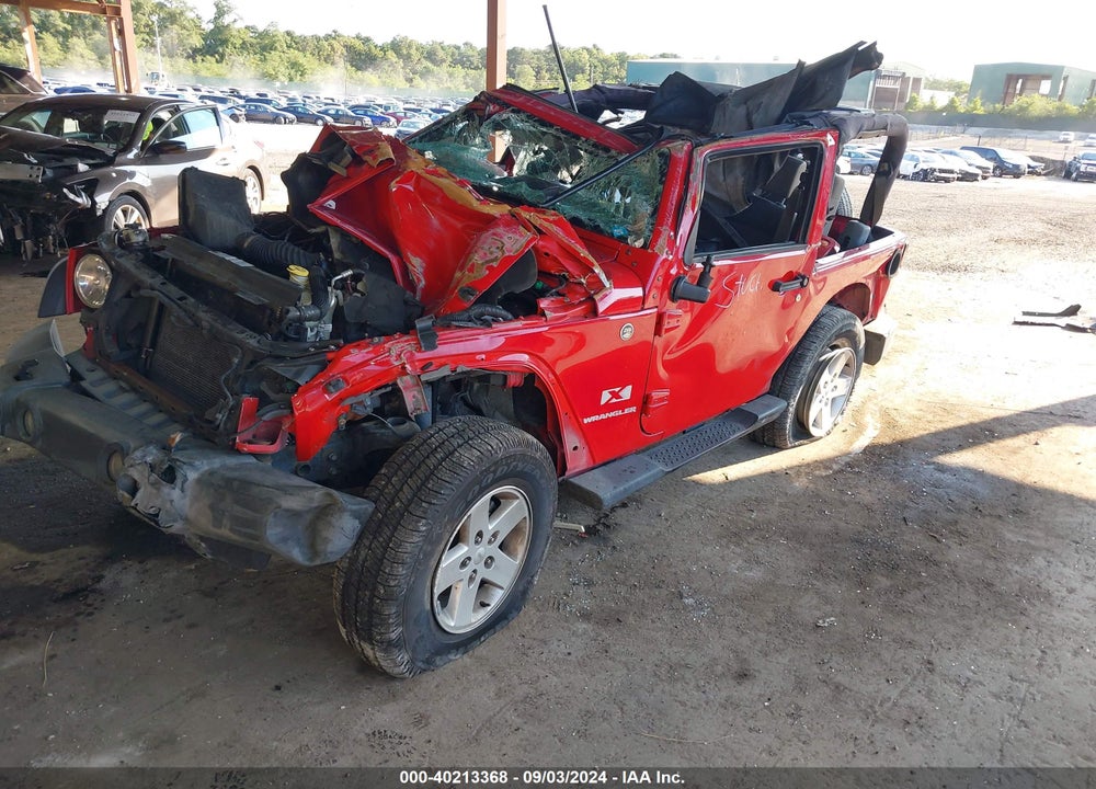2007 JEEP WRANGLER X VIN: 1J4FA24147L110560