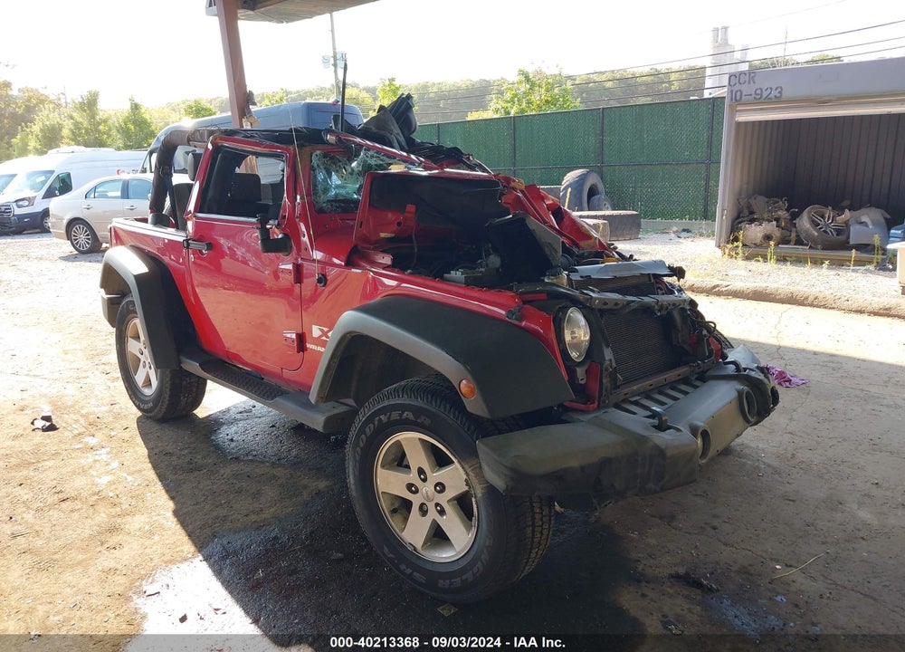 2007 JEEP WRANGLER X VIN: 1J4FA24147L110560