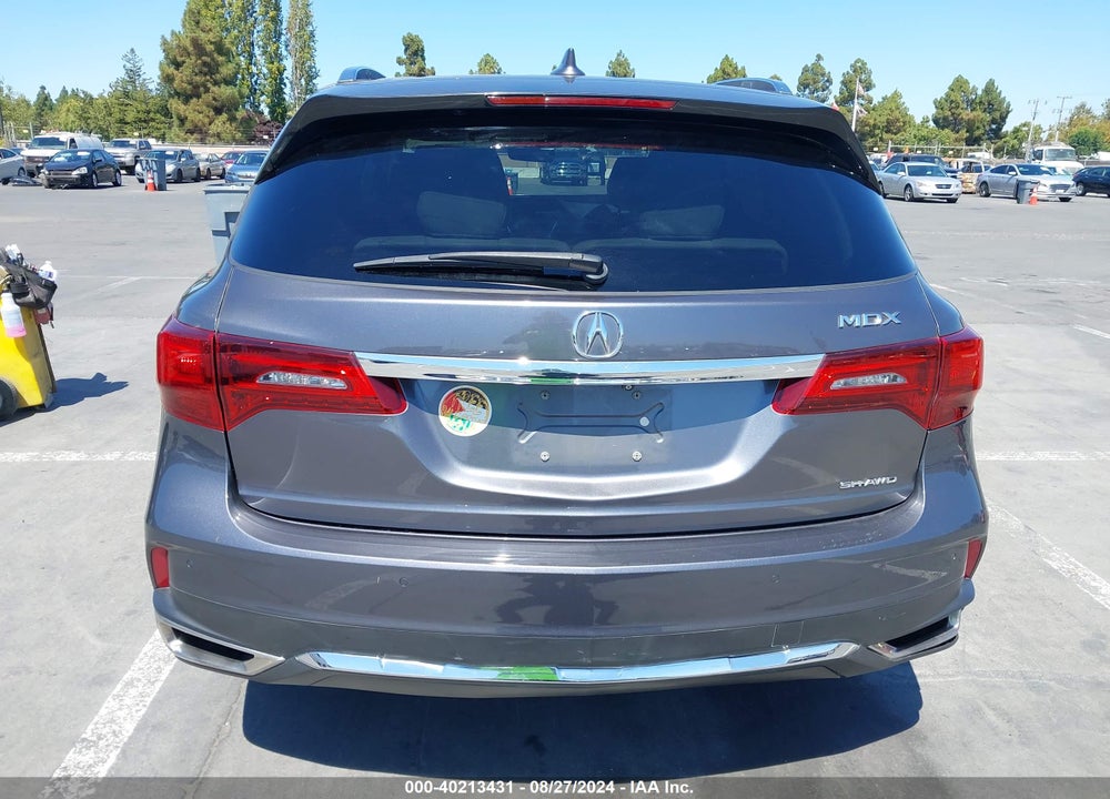 2017 ACURA MDX ADVANCE PKG VIN: 5FRYD4H84HB025195
