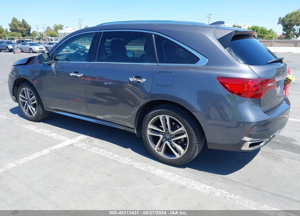 2017 ACURA MDX ADVANCE PKG VIN: 5FRYD4H84HB025195