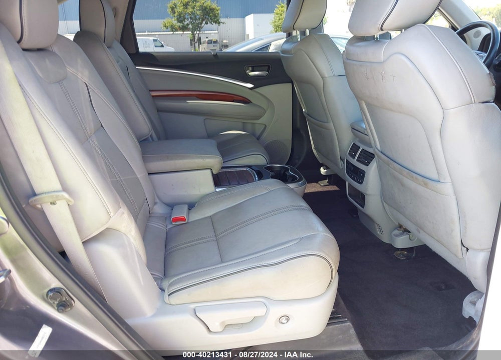 2017 ACURA MDX ADVANCE PKG VIN: 5FRYD4H84HB025195