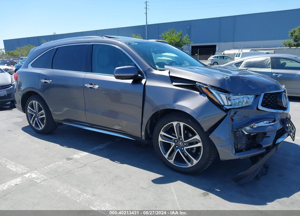 2017 ACURA MDX ADVANCE PKG VIN: 5FRYD4H84HB025195