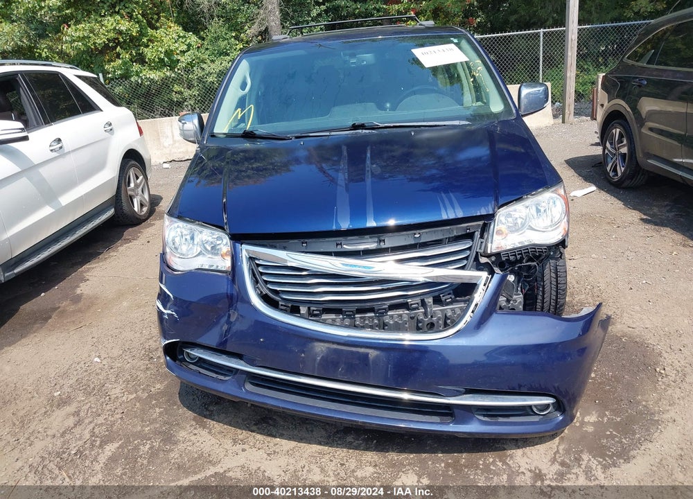 2016 CHRYSLER TOWN & COUNTRY TOURING-L ANNIVERSARY EDITION VIN: 2C4RC1CG5GR189595