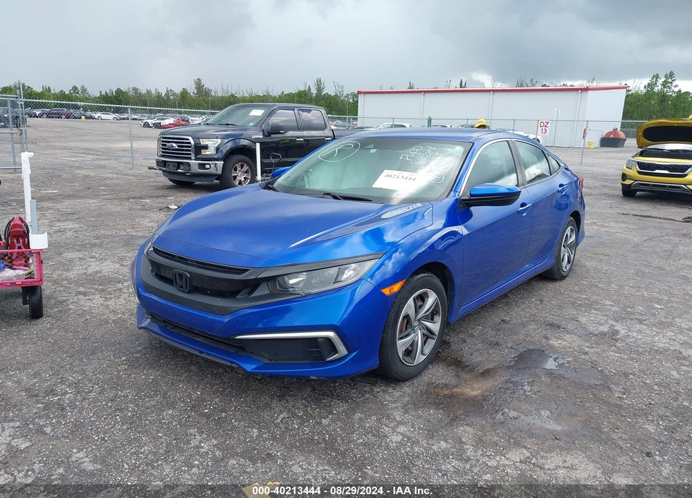 2020 HONDA CIVIC LX VIN: 2HGFC2F62LH550777