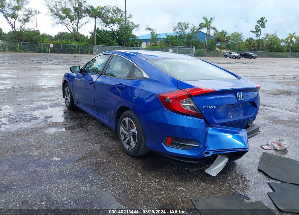 2020 HONDA CIVIC LX VIN: 2HGFC2F62LH550777