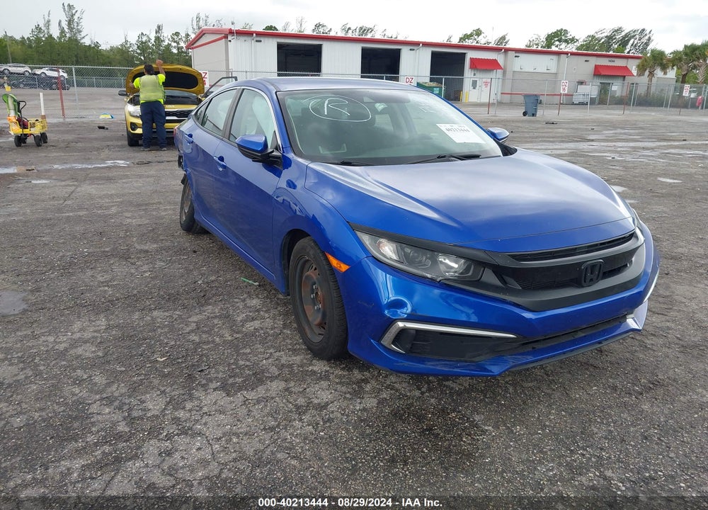 2020 HONDA CIVIC LX VIN: 2HGFC2F62LH550777
