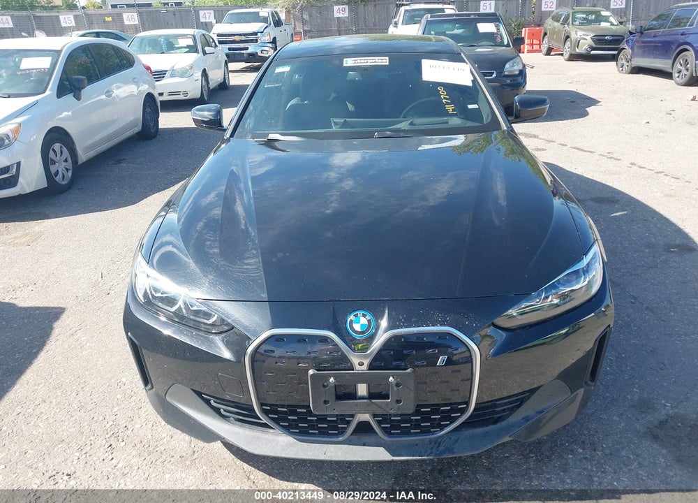 2024 BMW I4 XDRIVE40 VIN: WBY83FB07RFR87022