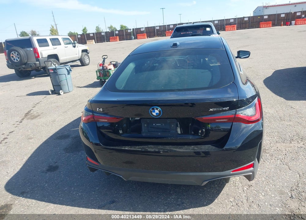 2024 BMW I4 XDRIVE40 VIN: WBY83FB07RFR87022