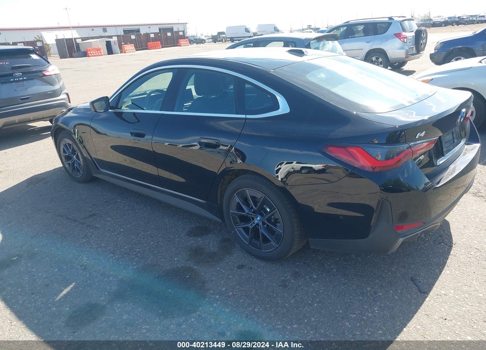 2024 BMW I4 XDRIVE40 VIN: WBY83FB07RFR87022