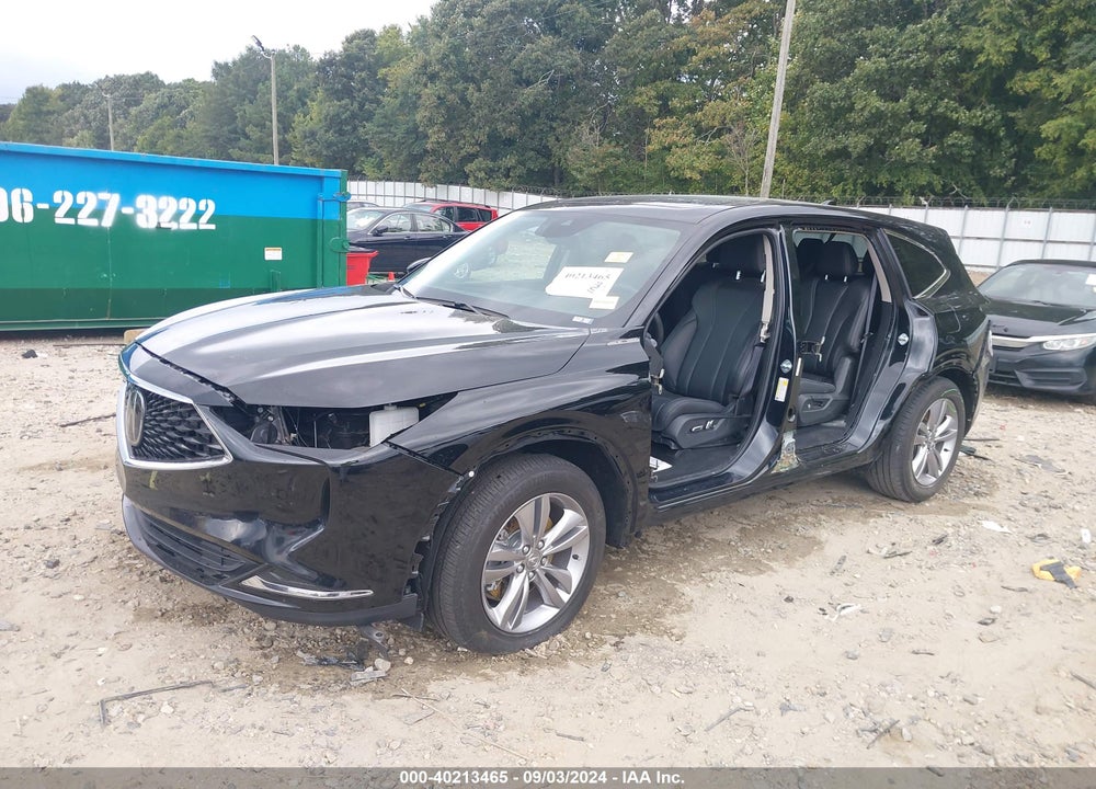 2023 ACURA MDX STANDARD VIN: 5J8YD9H33PL007335
