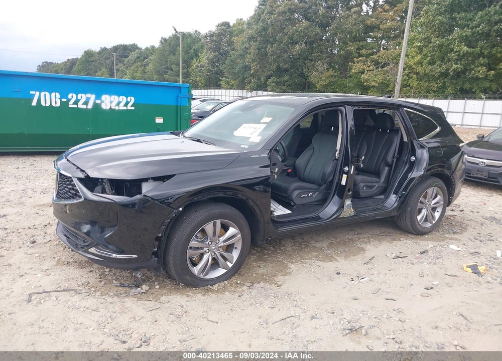 2023 ACURA MDX STANDARD VIN: 5J8YD9H33PL007335