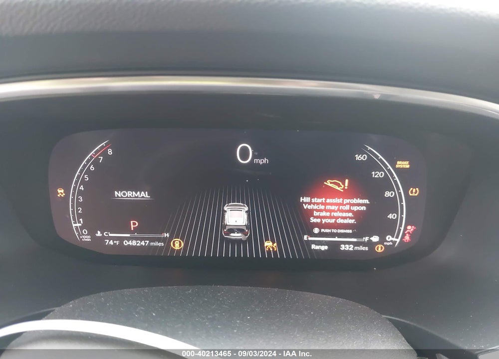 2023 ACURA MDX STANDARD VIN: 5J8YD9H33PL007335