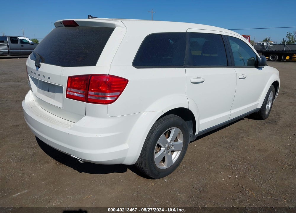 2013 DODGE JOURNEY AMERICAN VALUE PKG VIN: 3C4PDCAB5DT650245