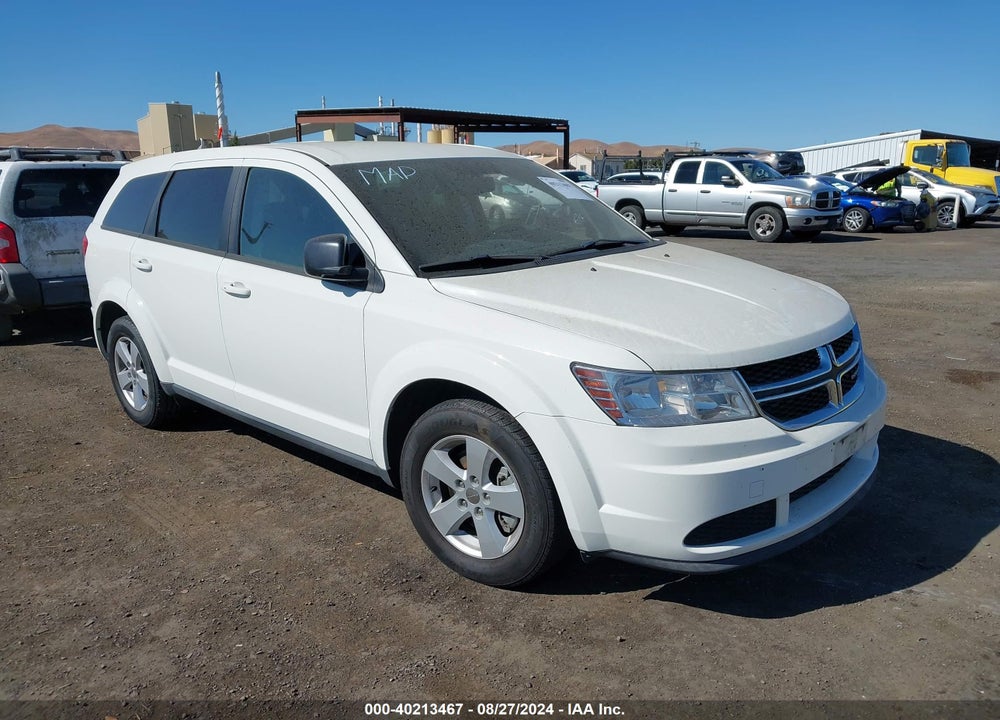 2013 DODGE JOURNEY AMERICAN VALUE PKG VIN: 3C4PDCAB5DT650245