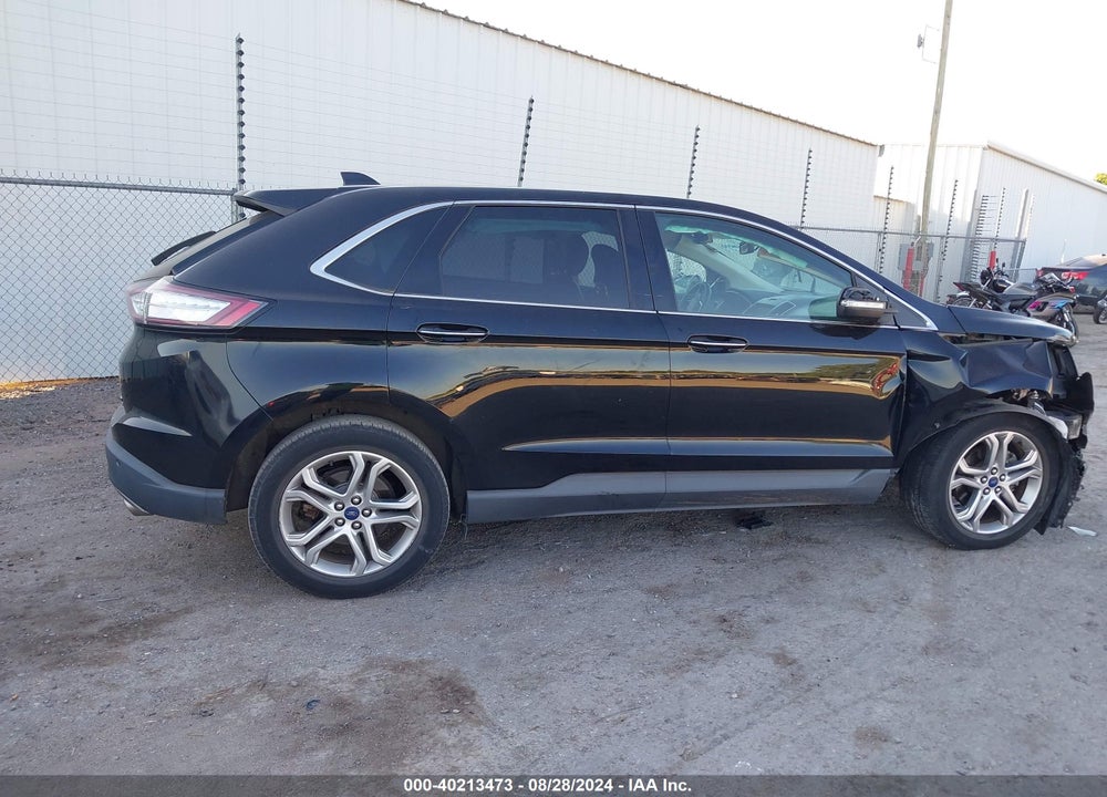2017 FORD EDGE TITANIUM VIN: 2FMPK3K99HBB06037