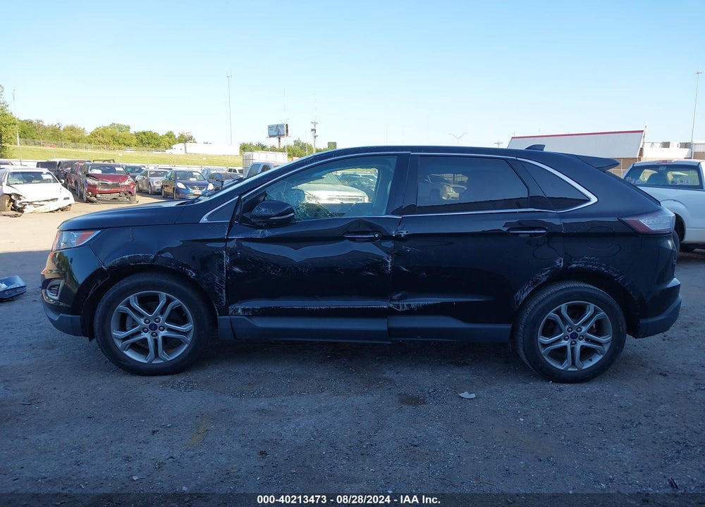 2017 FORD EDGE TITANIUM VIN: 2FMPK3K99HBB06037