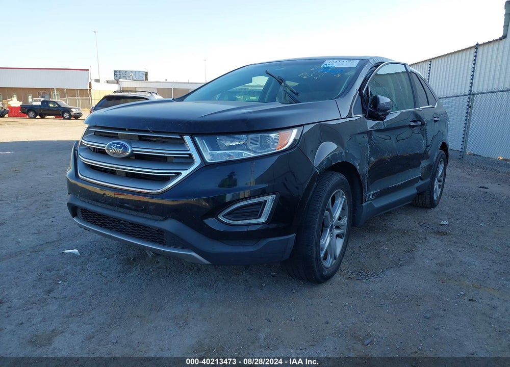 2017 FORD EDGE TITANIUM VIN: 2FMPK3K99HBB06037